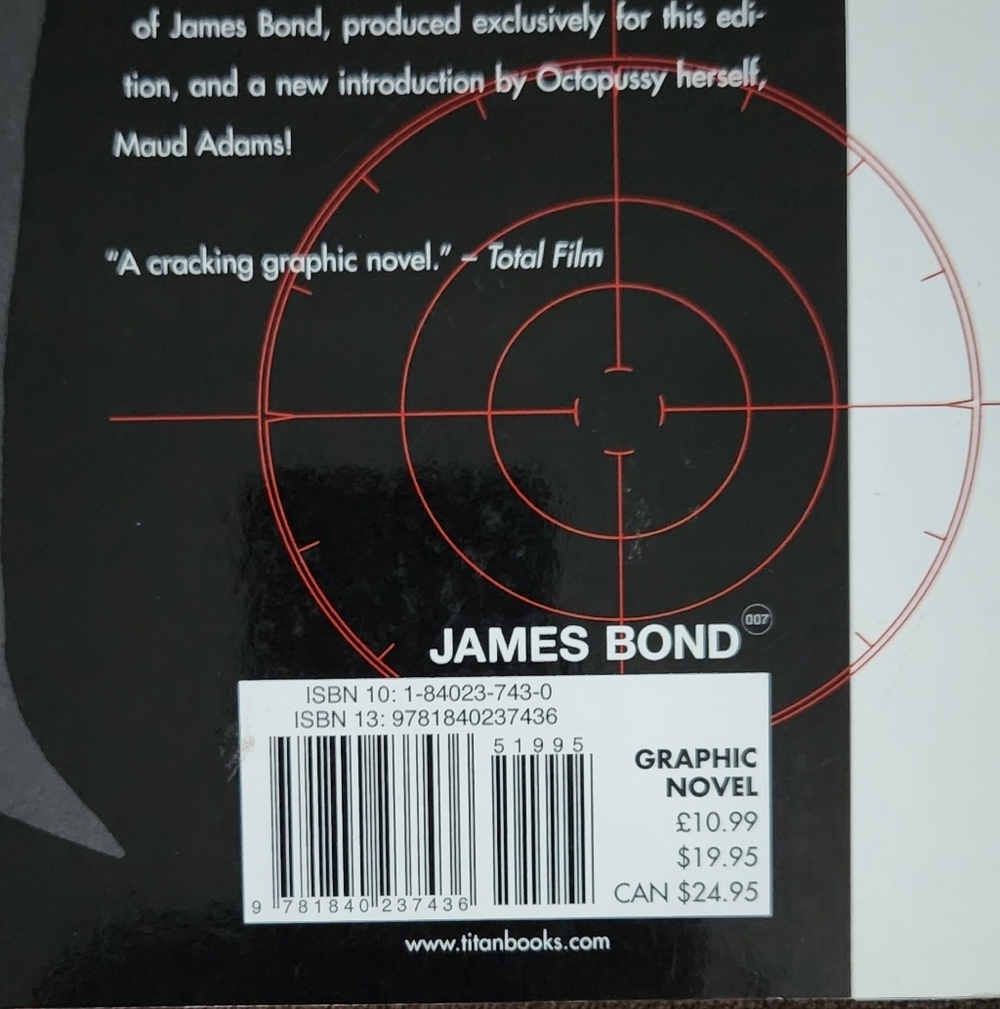 James Bond 007 Octopussy Graphic Novel Titan Books Jim Lawrence Horak - Picture 4 of 14